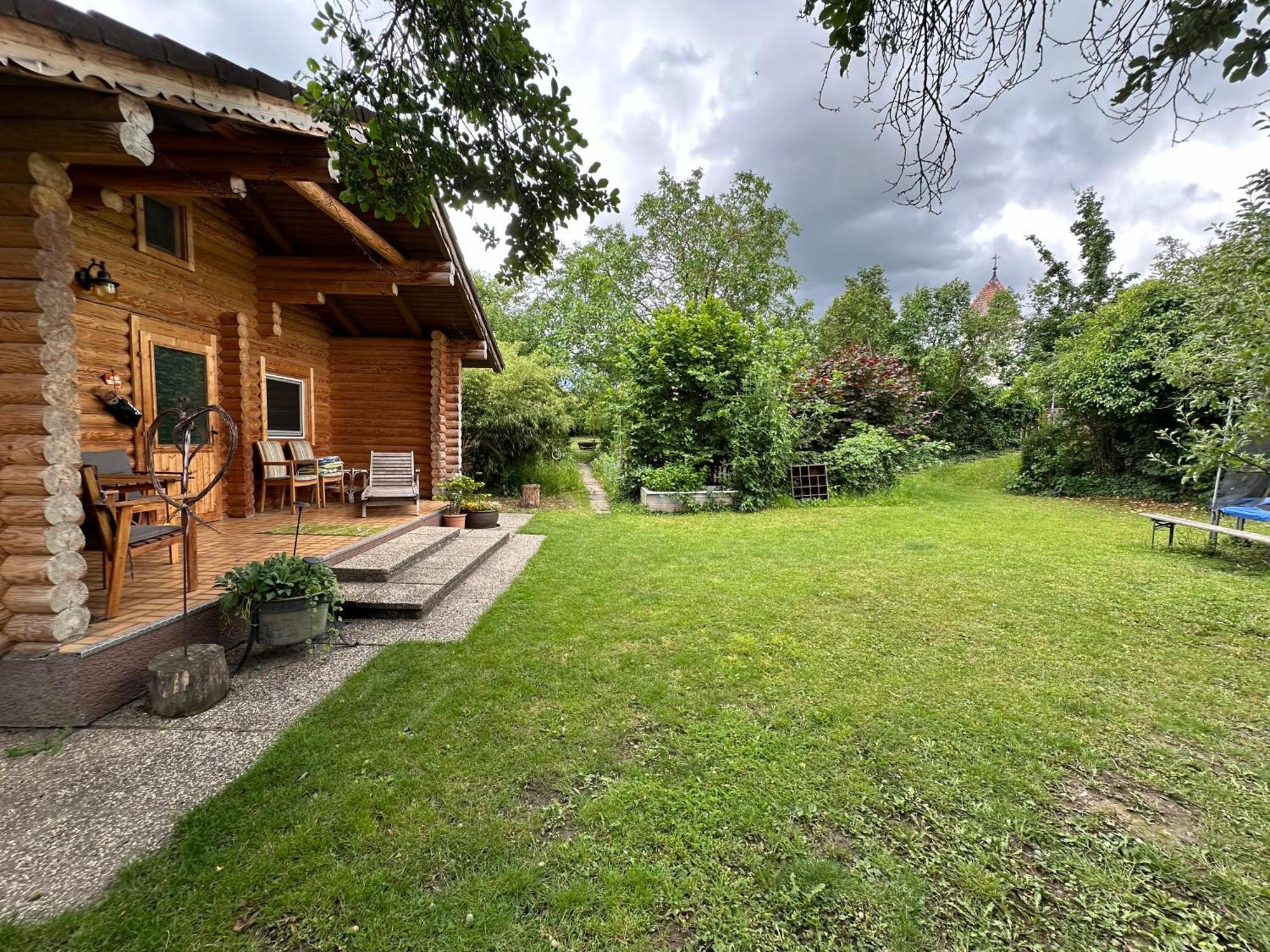 Gemuetliche Blockhuette In Wiennaehe Zofing Exterior foto