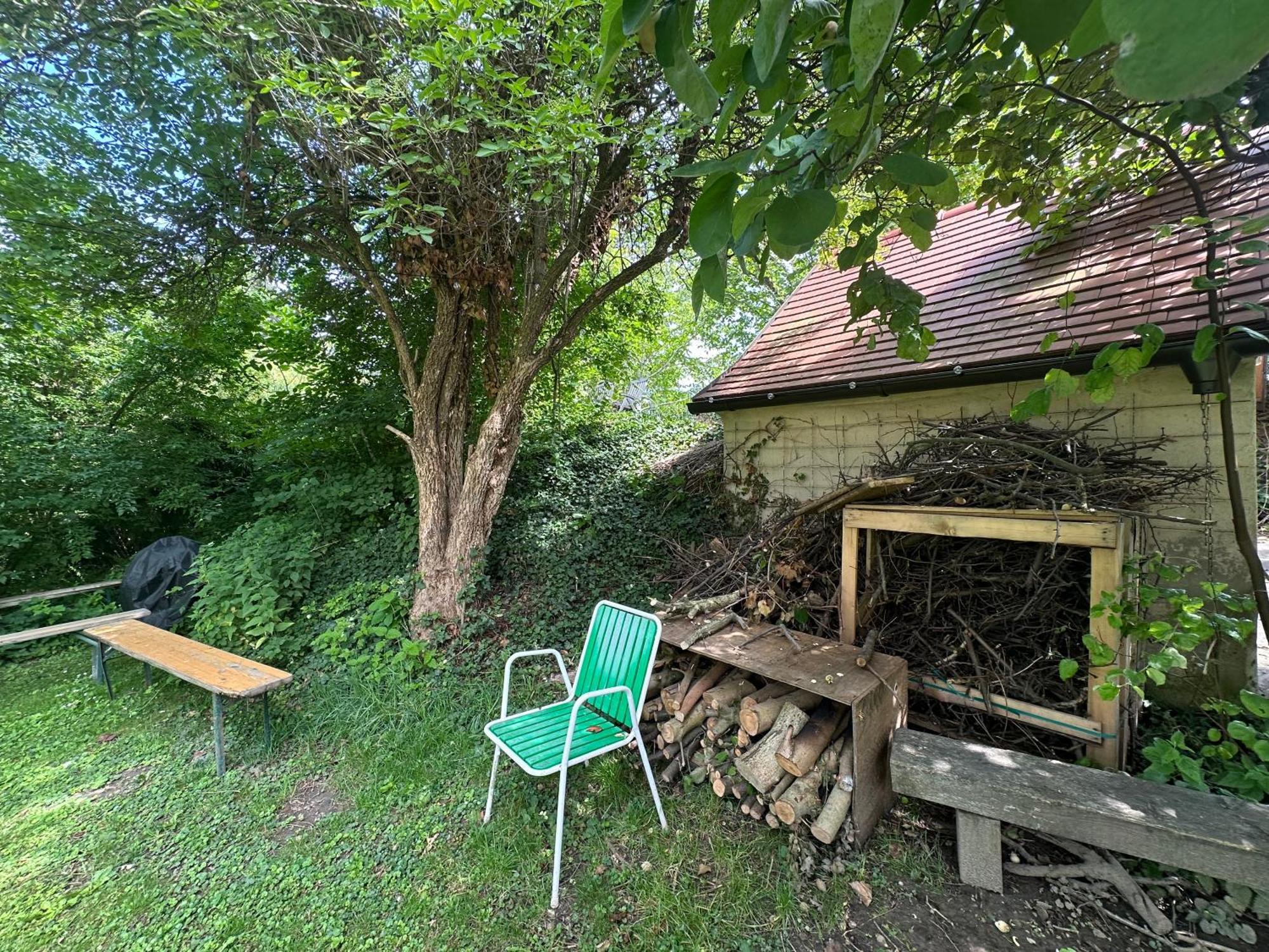 Gemuetliche Blockhuette In Wiennaehe Zofing Exterior foto