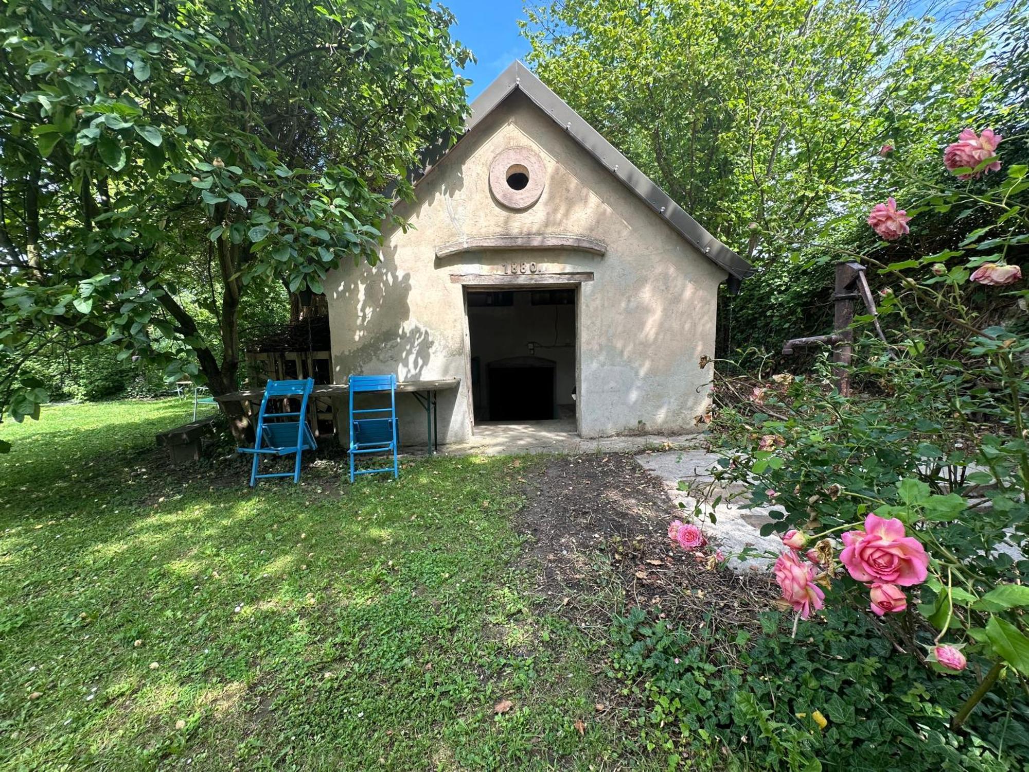 Gemuetliche Blockhuette In Wiennaehe Zofing Exterior foto